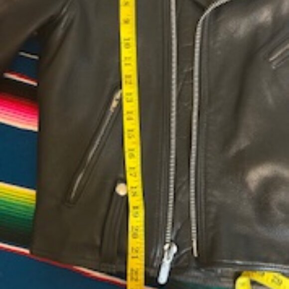 Rare 1970s Harley Davidson Leather Jacket with Spleen Guard/Belt SZ. 40 - Picture 7 of 16